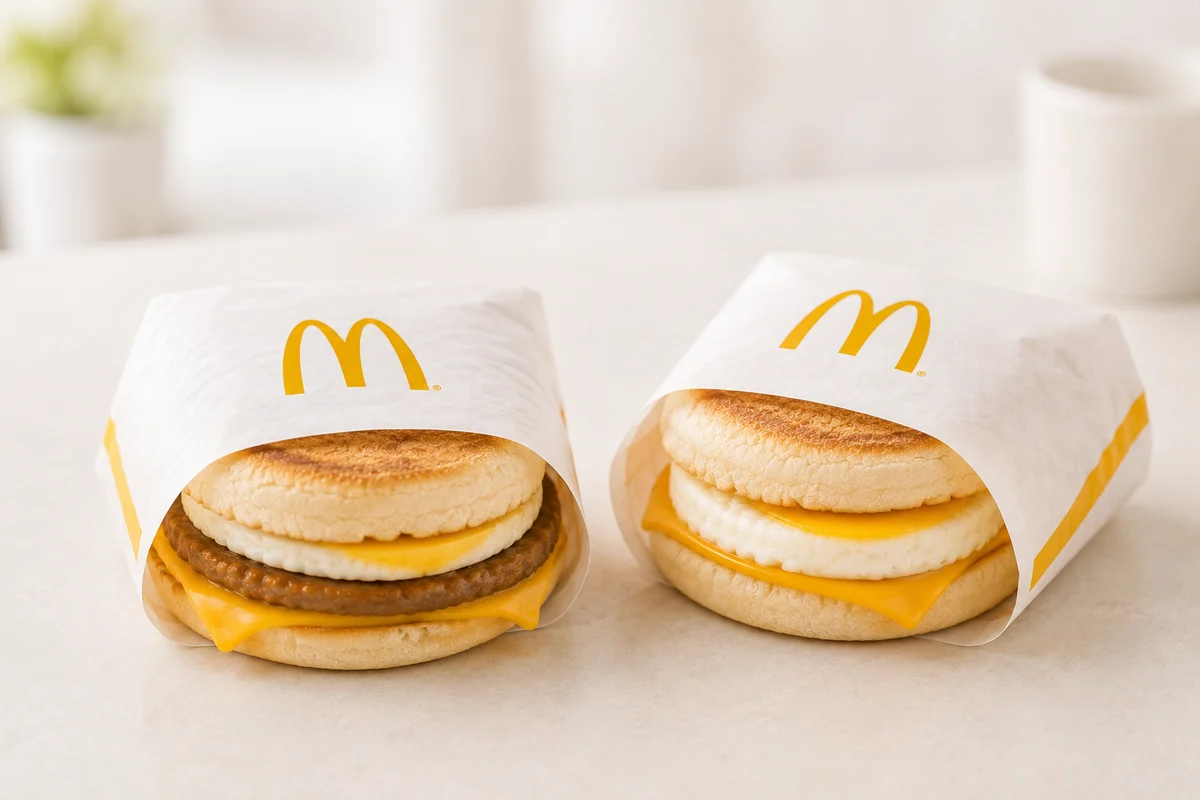McDonald's breakfast sandwiches