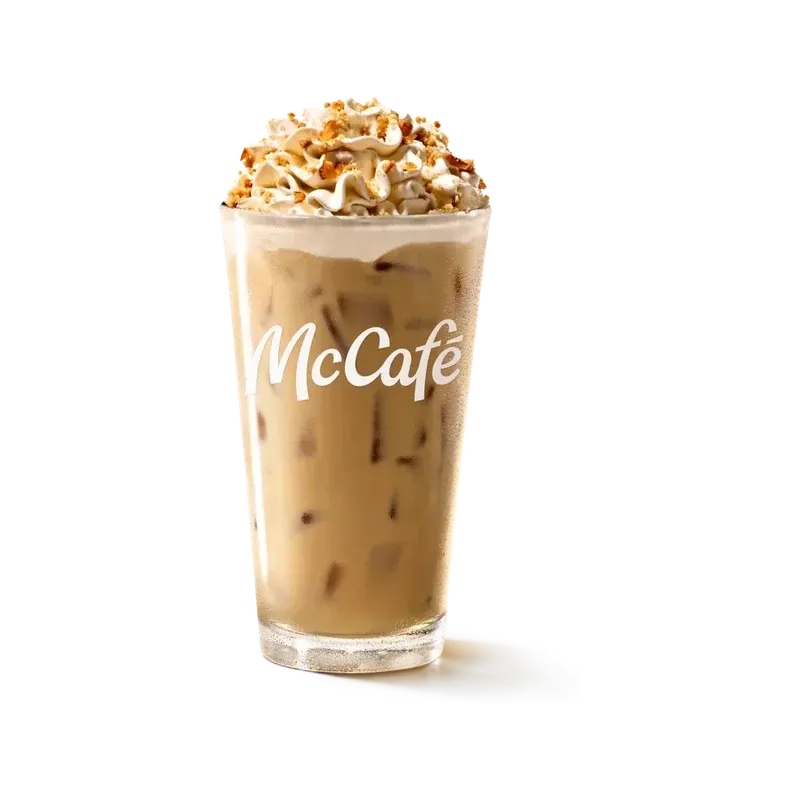 McDonald's Caramel Apple Pie Iced Coffee Small