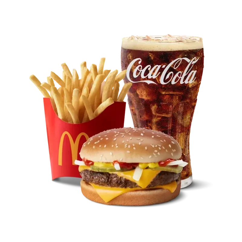 McDonald's Quarter Pounder with Cheese Meal
