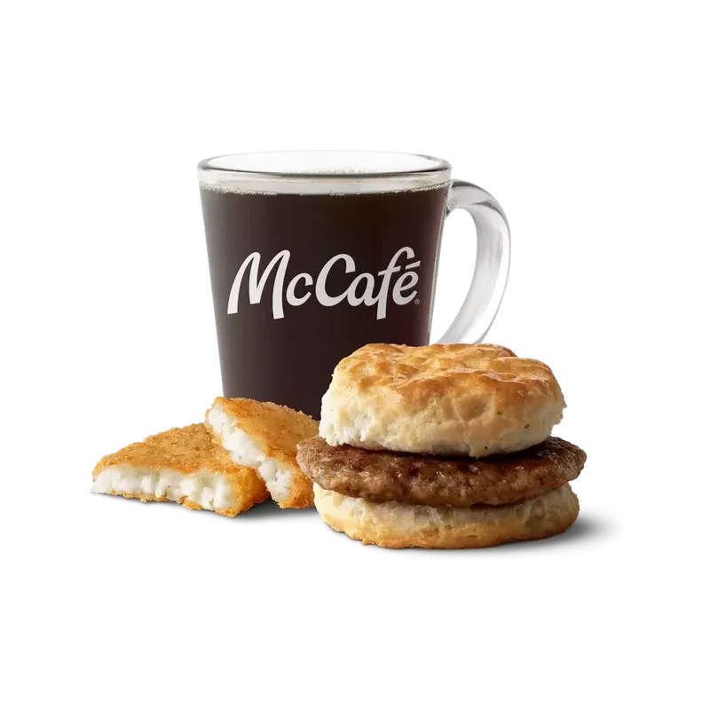 McDonald's Sausage Biscuit Meal Deal