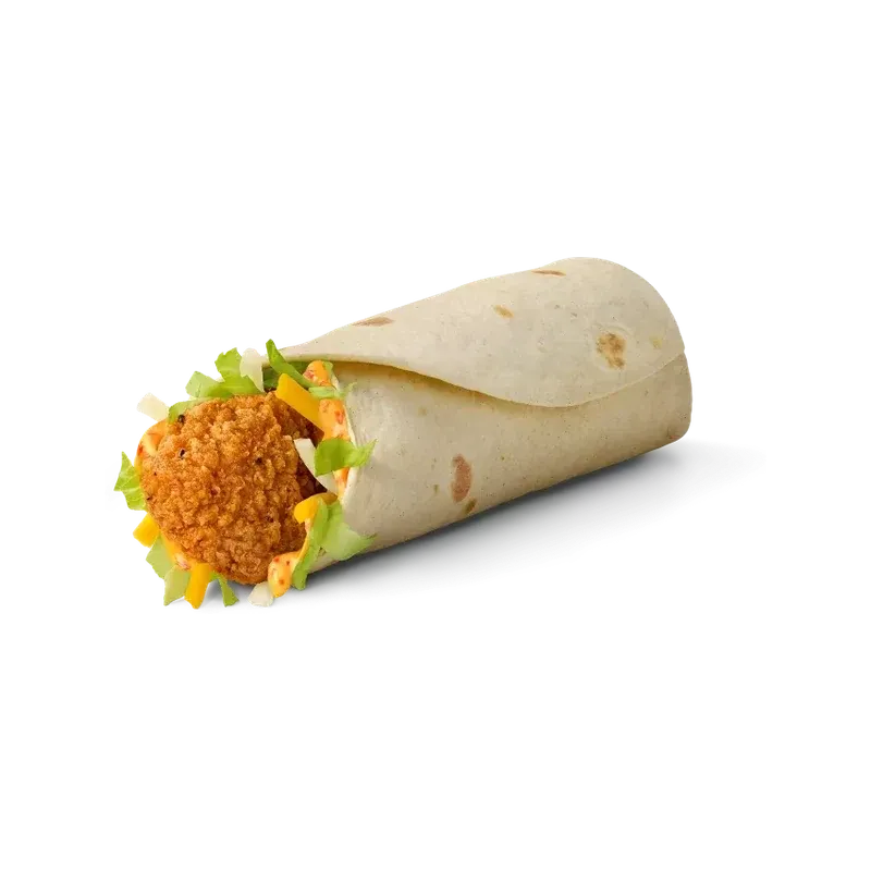 McDonald's Snack Wrap Mccrispy Spicy