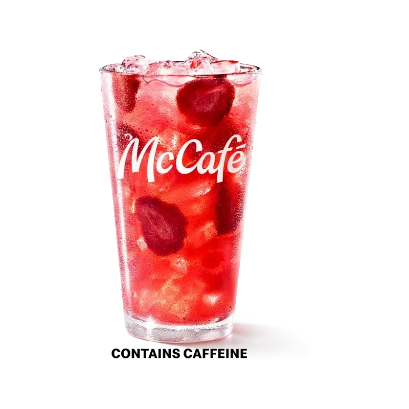 McDonald's Strawberry Watermelon Lemonade Refresher 16 Oz